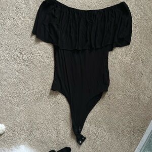 Fashion nova off the shoulder bodysuit